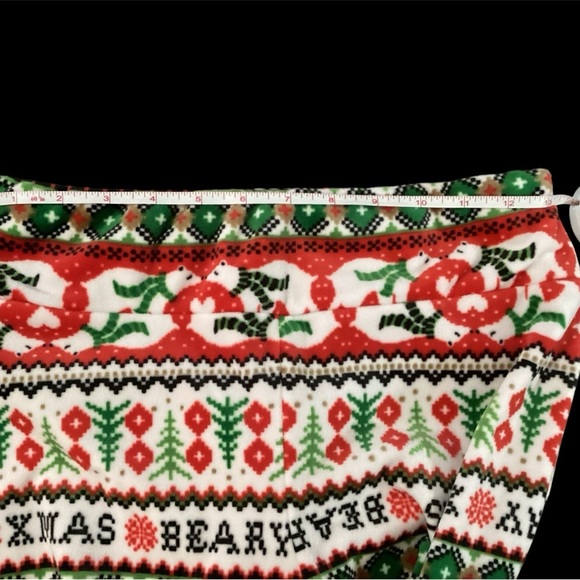 WOMENS NO BOUNDARIES CHRISTMAS PAJAMA BOTTOMS SIZE M & L GENTLY WORN - Picture 7 of 7